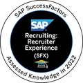 SAP SF Recruiting Recruiter Experience